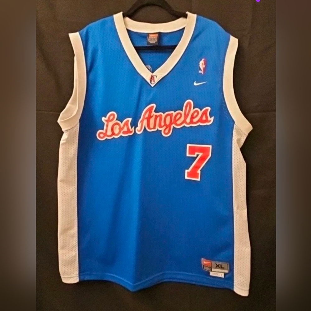 Nike LA Clippers #7 Lamar Odom Basketball Jersey - Size XL New